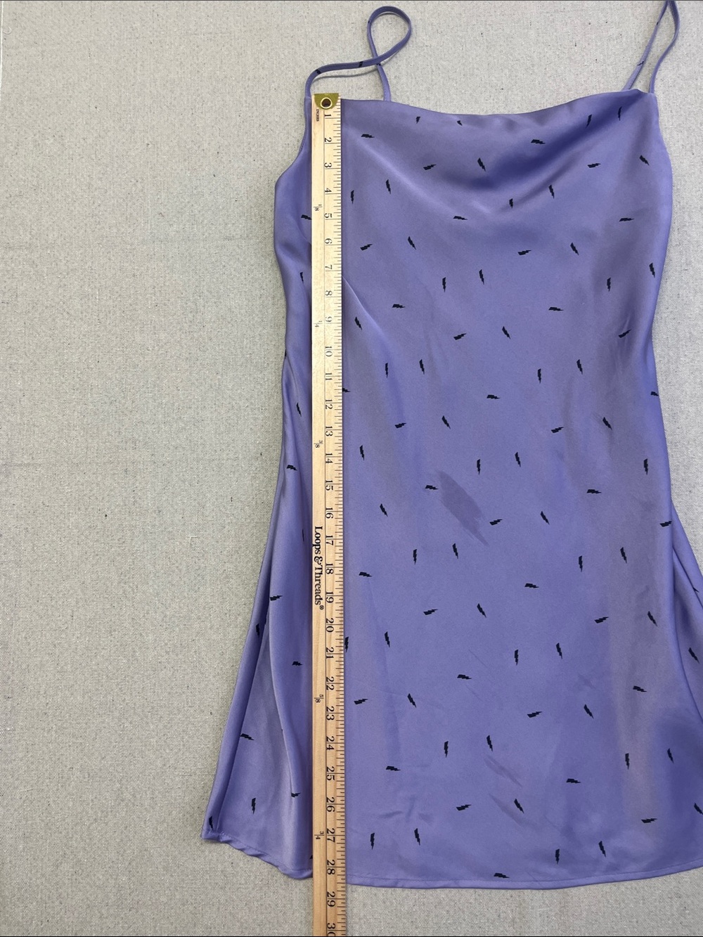 Forever 21 Lavender Satin Slip Dress Small Cowl Neck Mini Party Dress - Picture 7 of 14